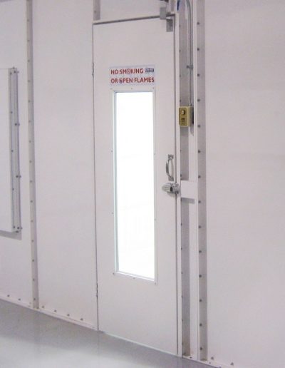 RTT Engineered Solutions EZ Modified Downdraft Paint Booth