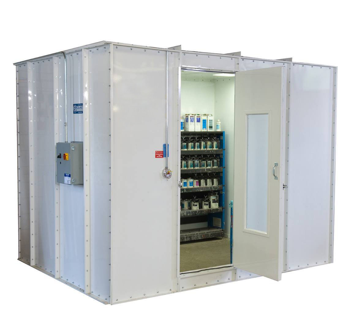 ETL-Listed Industrial Paint Wall with Filter Plenum: Paint Booths