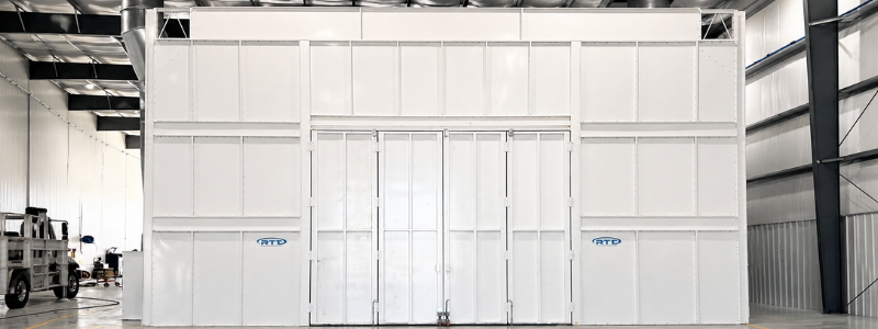 Large Equipment Spray Booths – DY Concrete Pumps