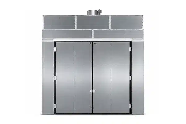Downdraft Paint Booth - front view